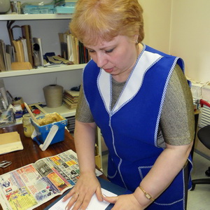 Переплет архивных документов