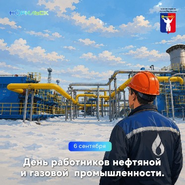 Поздравление Главы города Норильска с Днем работников нефтяной, газовой и топливной промышленности 