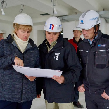 Продолжаются работы в помещениях будущего общественно-культурного центра «Башня»