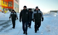 Дмитрий Карасев проверил ход работ в жилом образовании Оганер